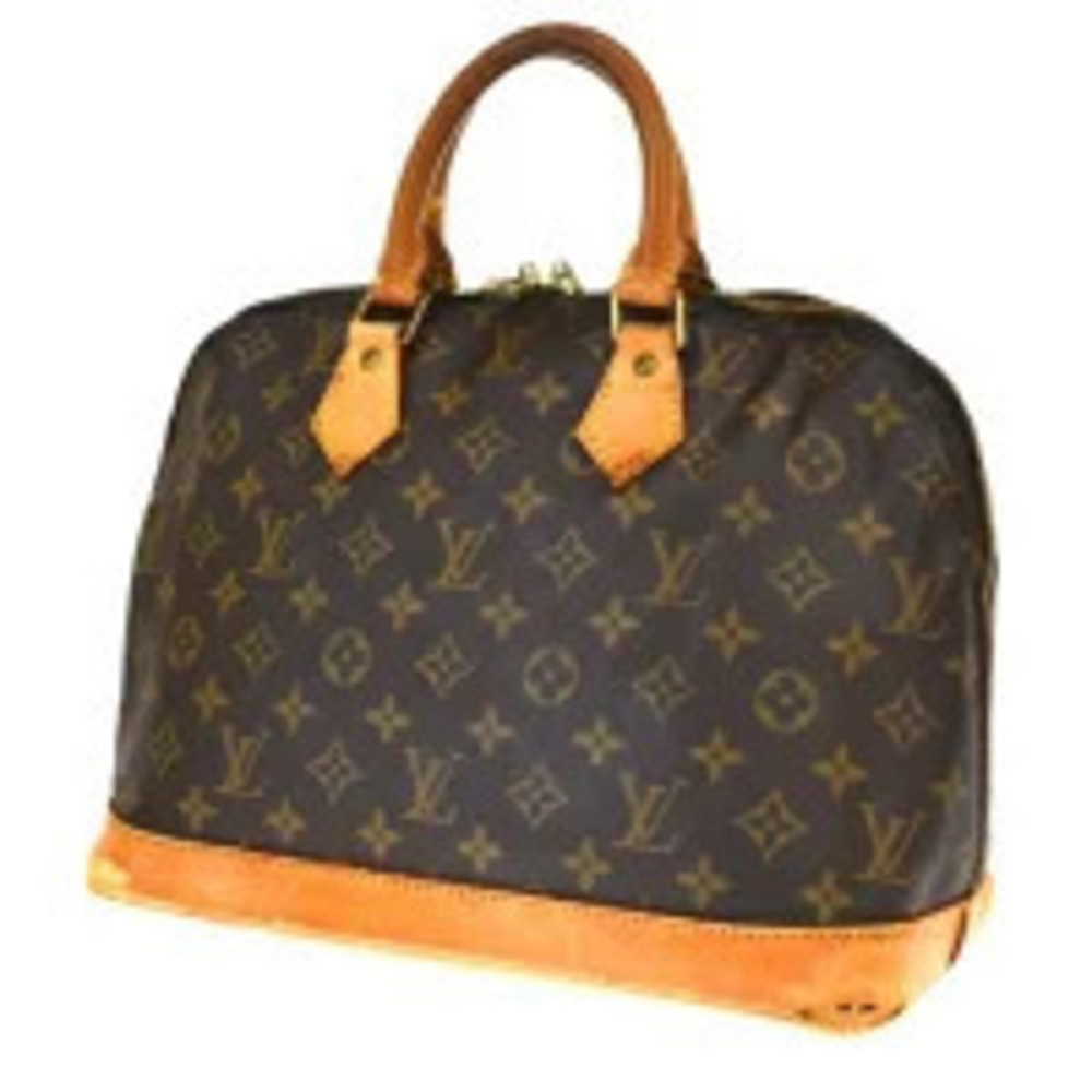 Louis Vuitton Alma Handbag Monogram Leather